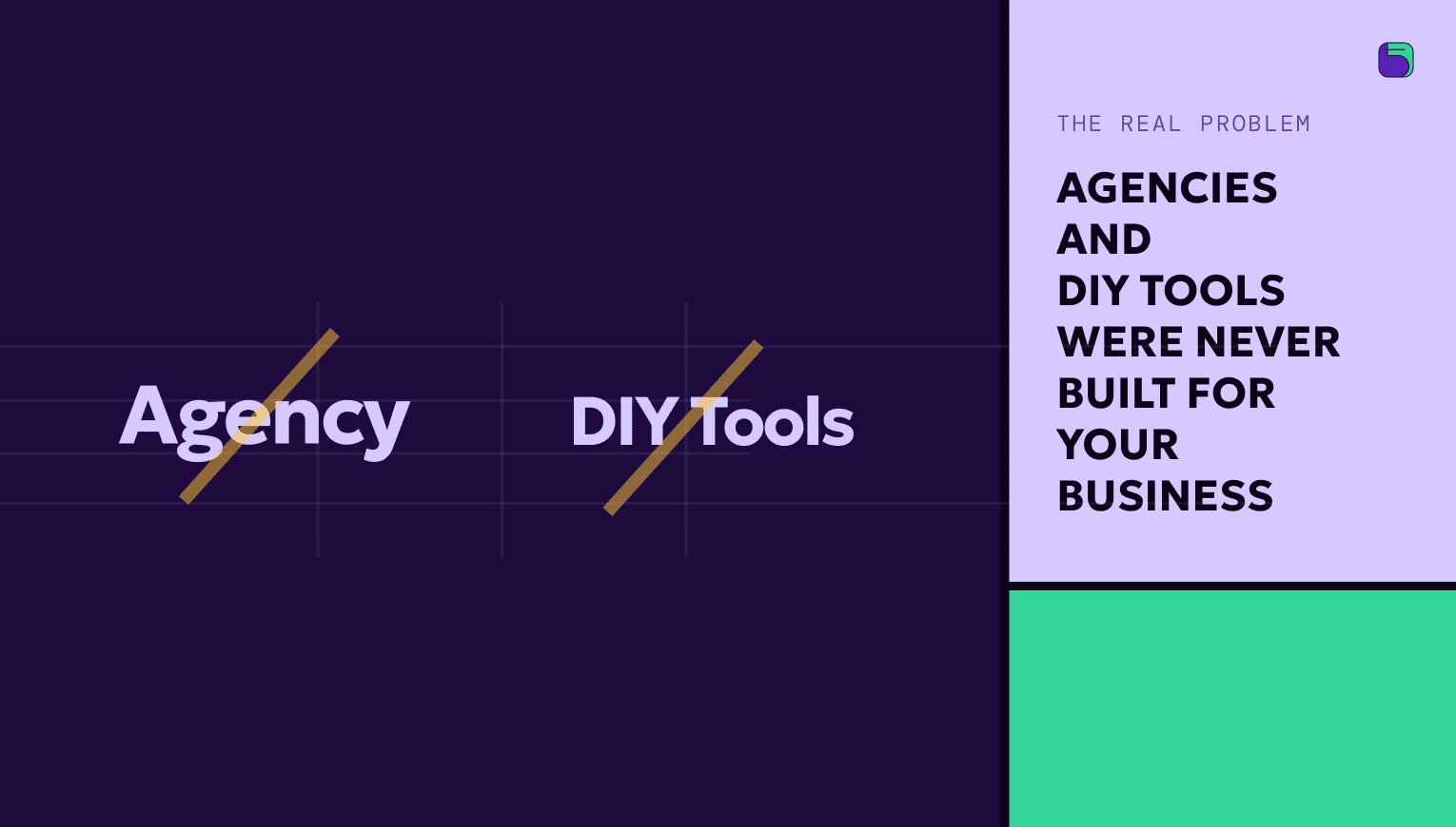 Better alternative to agencies and DIY tools